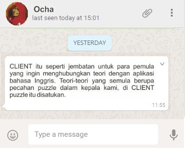 Kampung Inggris Pare - Ocha